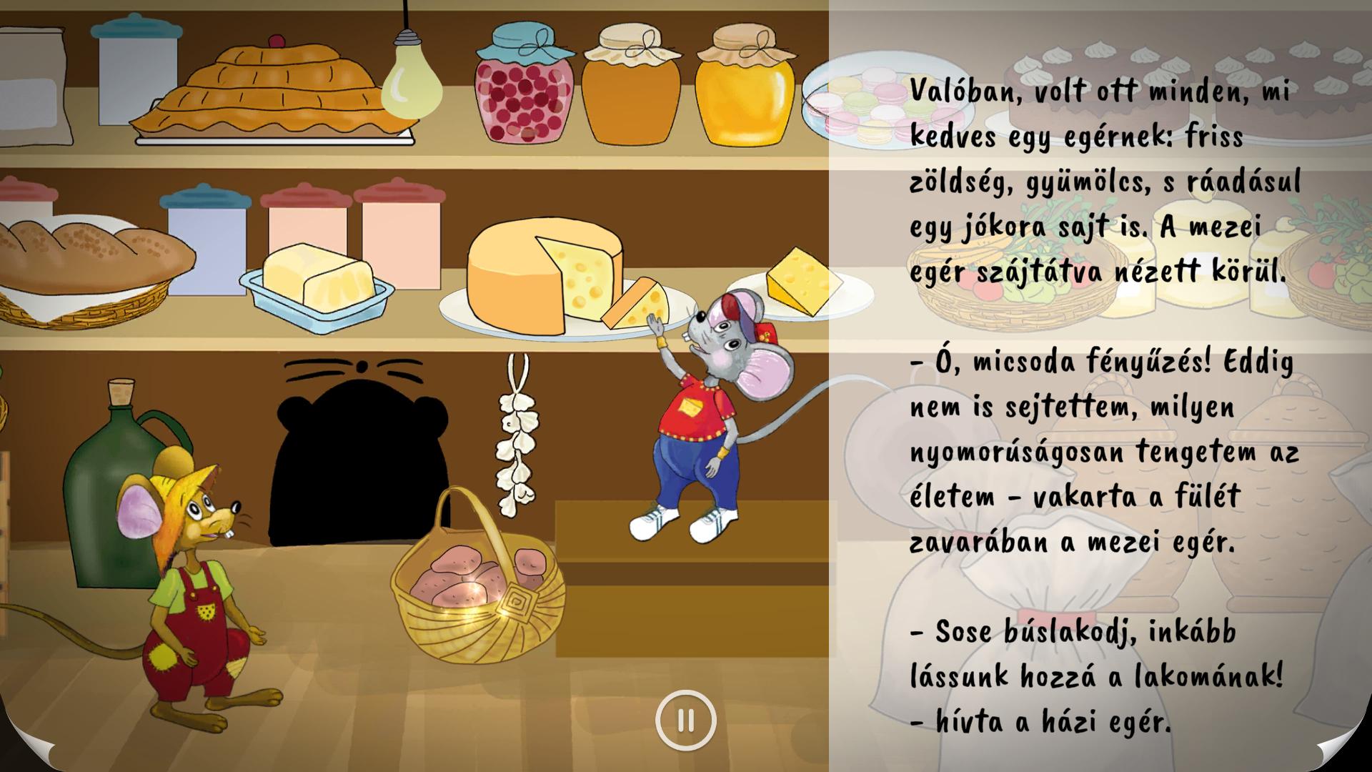 A mezei és a házi egér